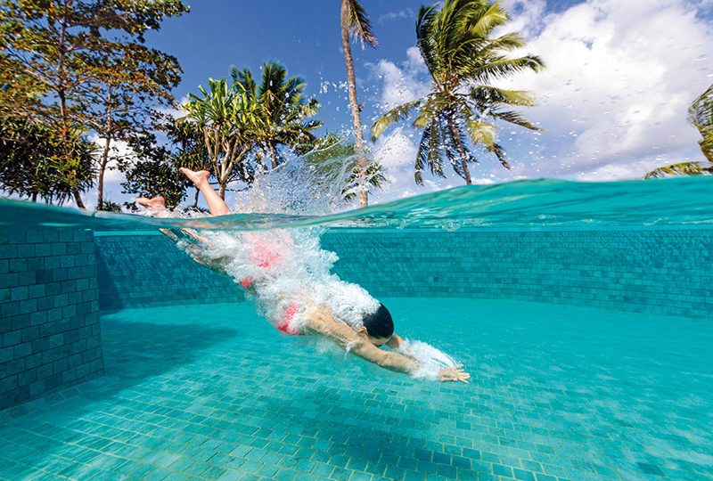 The pool at Fiji’s Nanuku Auberge Resort.
PHOTO: MKLENNAN/ COURTESY NANUKI AUBERGE RESORT