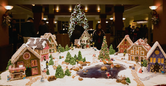 Peeble Beach Resorts Gingerbread