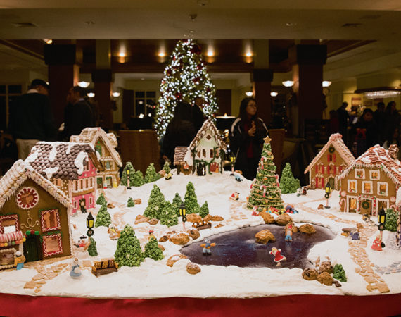 Peeble Beach Resorts Gingerbread
