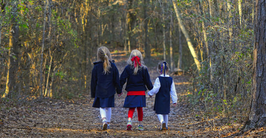 Take a walk at the Alabama Nature Center. Photo courtesy of the Alabama Wildlife Federation